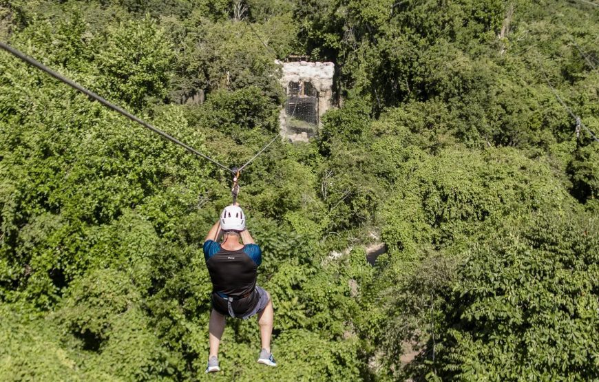 Scape Park, Cap Cana with Lunch and Pick up from Santo Domingo