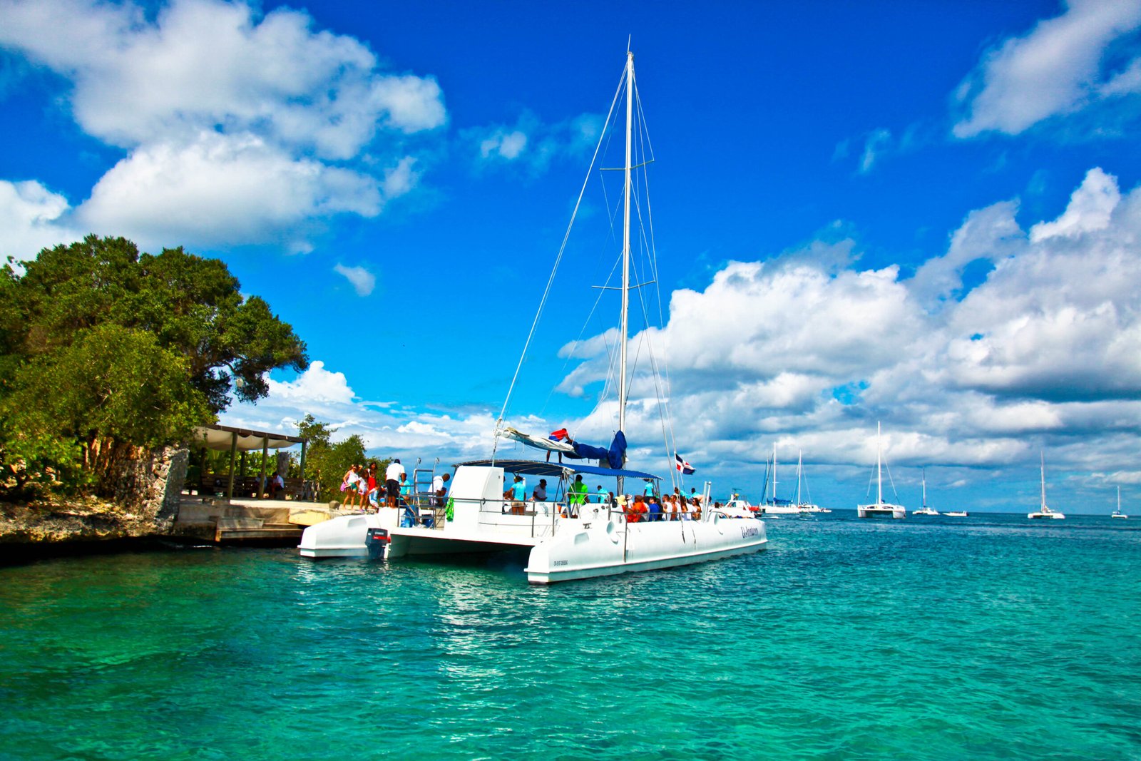 Catamaran wedding week activity